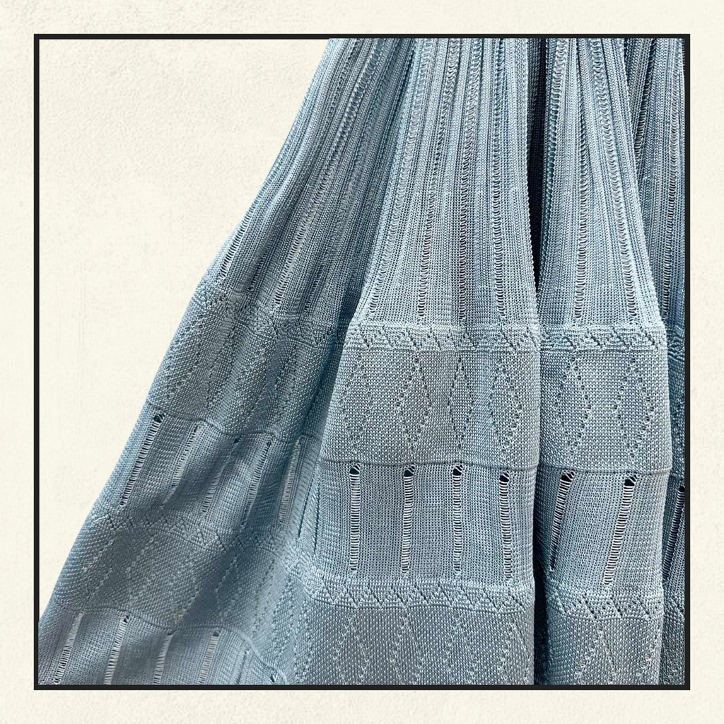 CRINOLINE KNIT DRESS