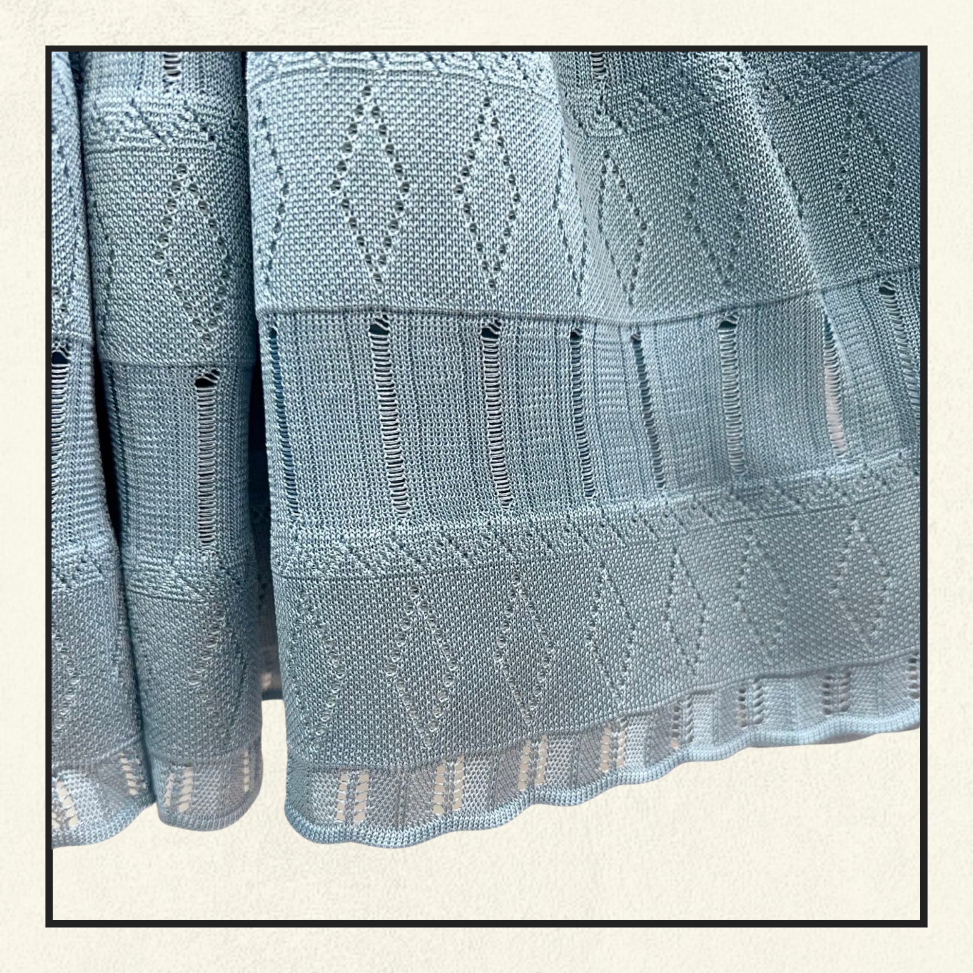 CRINOLINE KNIT DRESS
