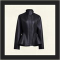 PEPLUM LEATHER JACKET