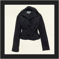 HOODED WRAP JACKET