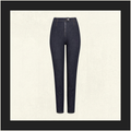 SLIM LEGS MID RISE JEANS