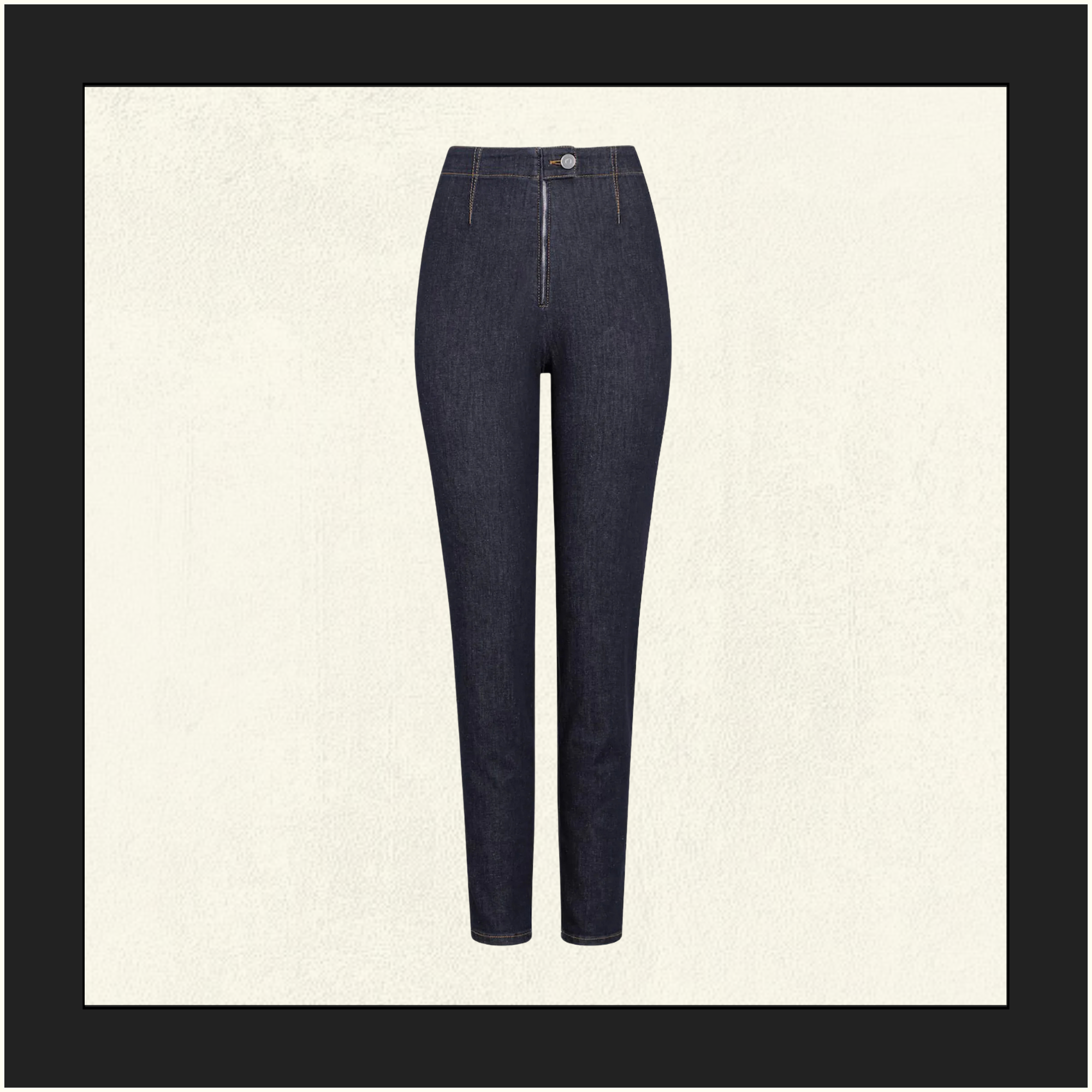 SLIM LEGS MID RISE JEANS