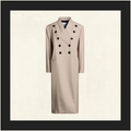 BUTTONED WOOL OVERCOAT
