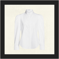 COTTON POPLIN PUFF SHIRT