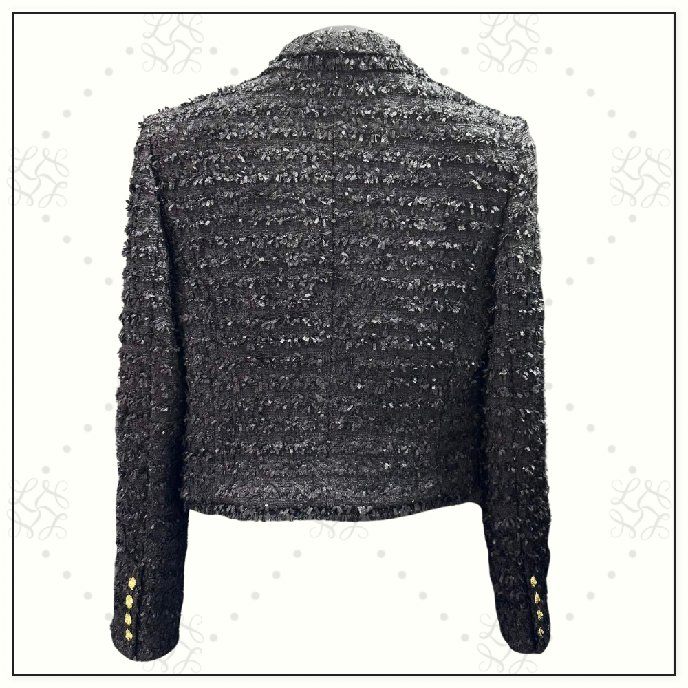 EMBELLISHED TWEED JACKET