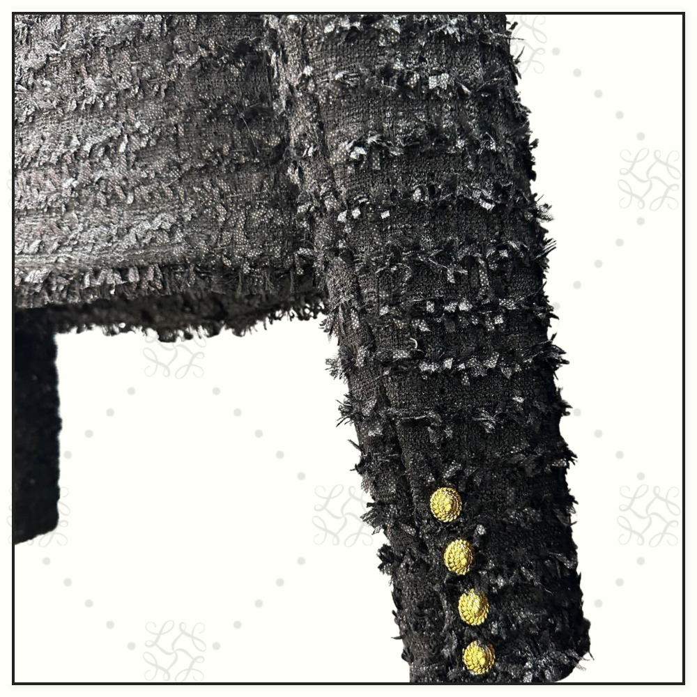 EMBELLISHED TWEED JACKET