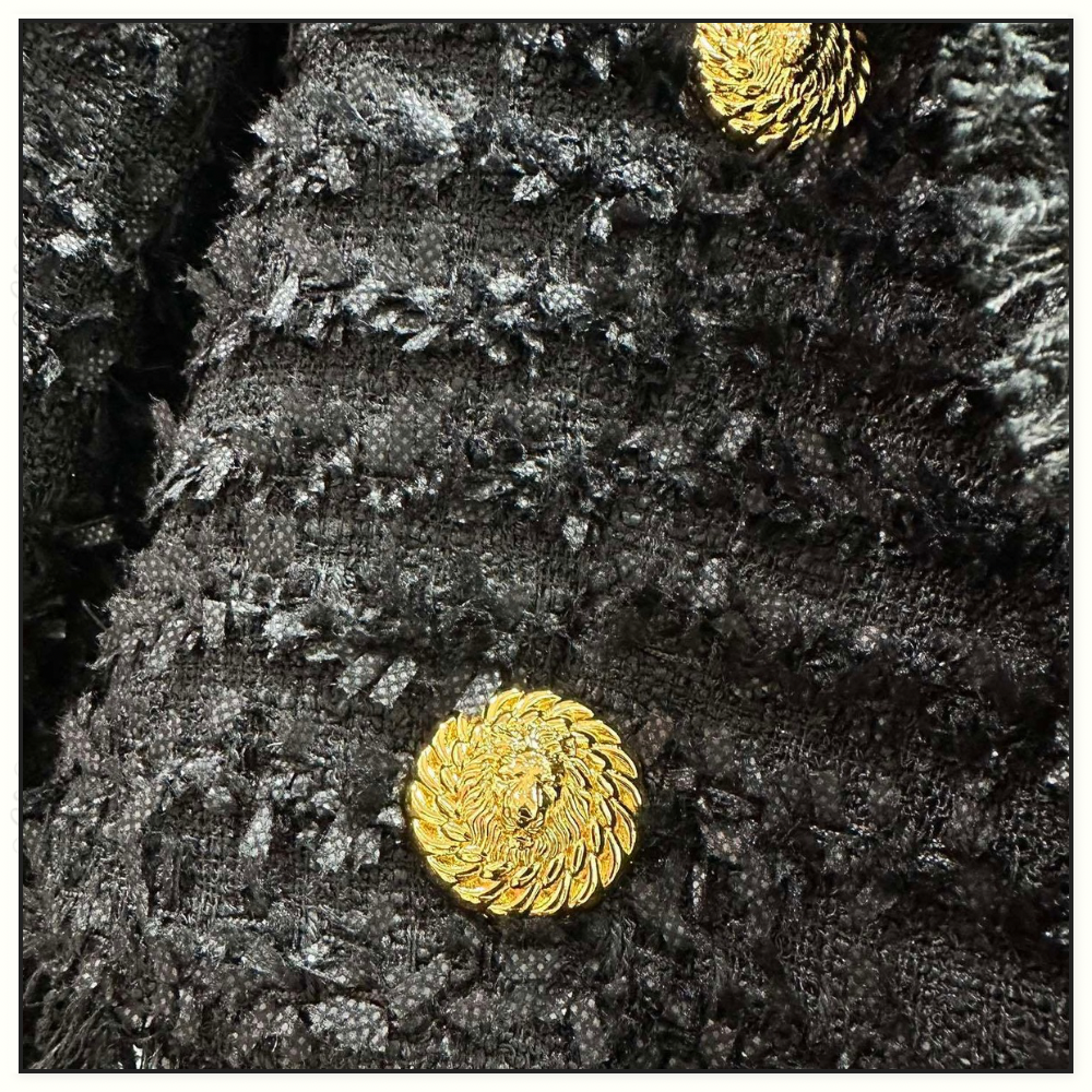 EMBELLISHED TWEED JACKET