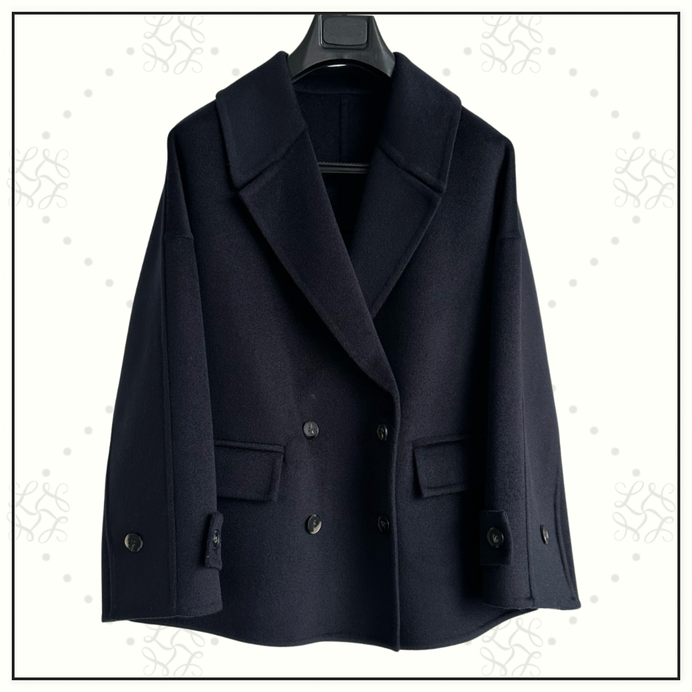 WOOL DOUBLE BREASTED COAT