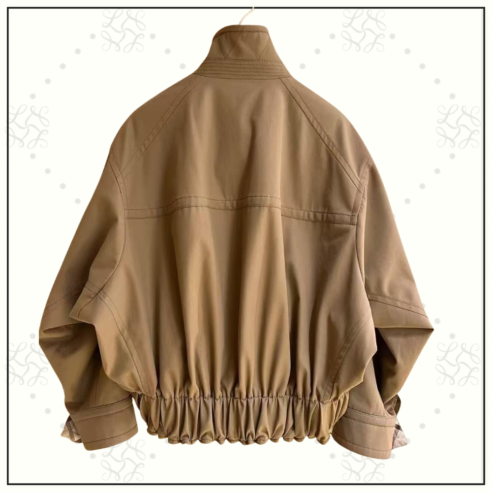 COTTON TWILL BLOUSON