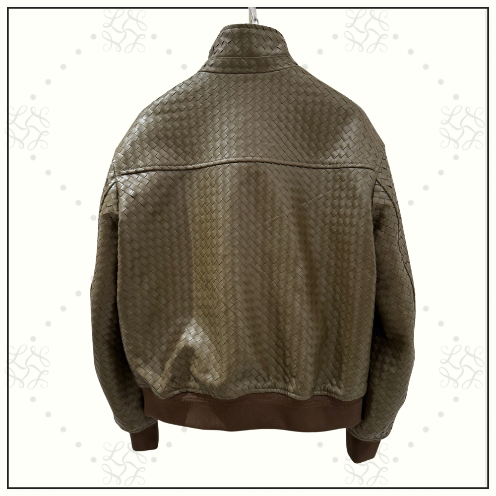 INTRECCIATO BOMBER JACKET