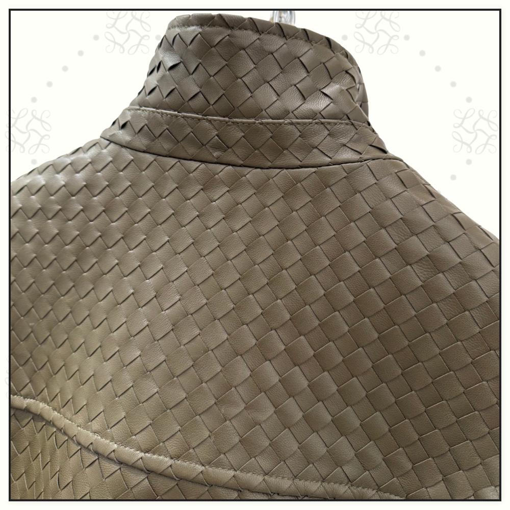 INTRECCIATO BOMBER JACKET