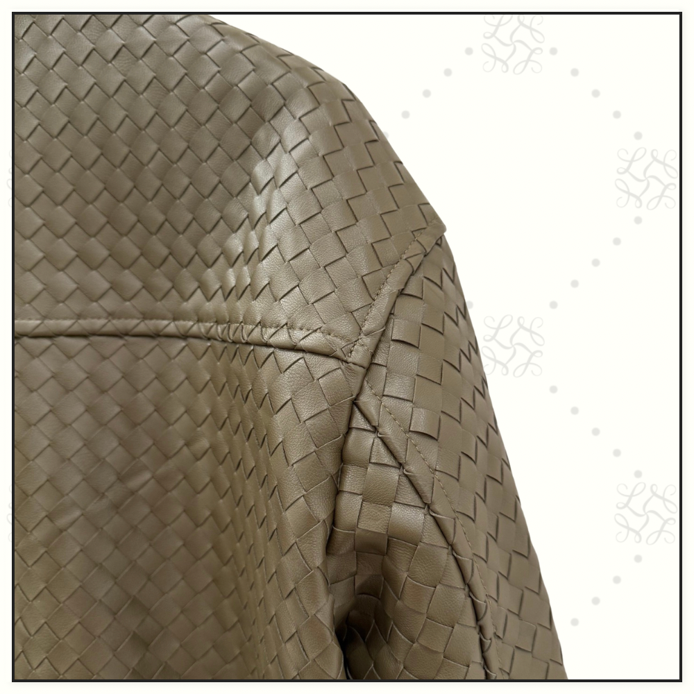 INTRECCIATO BOMBER JACKET