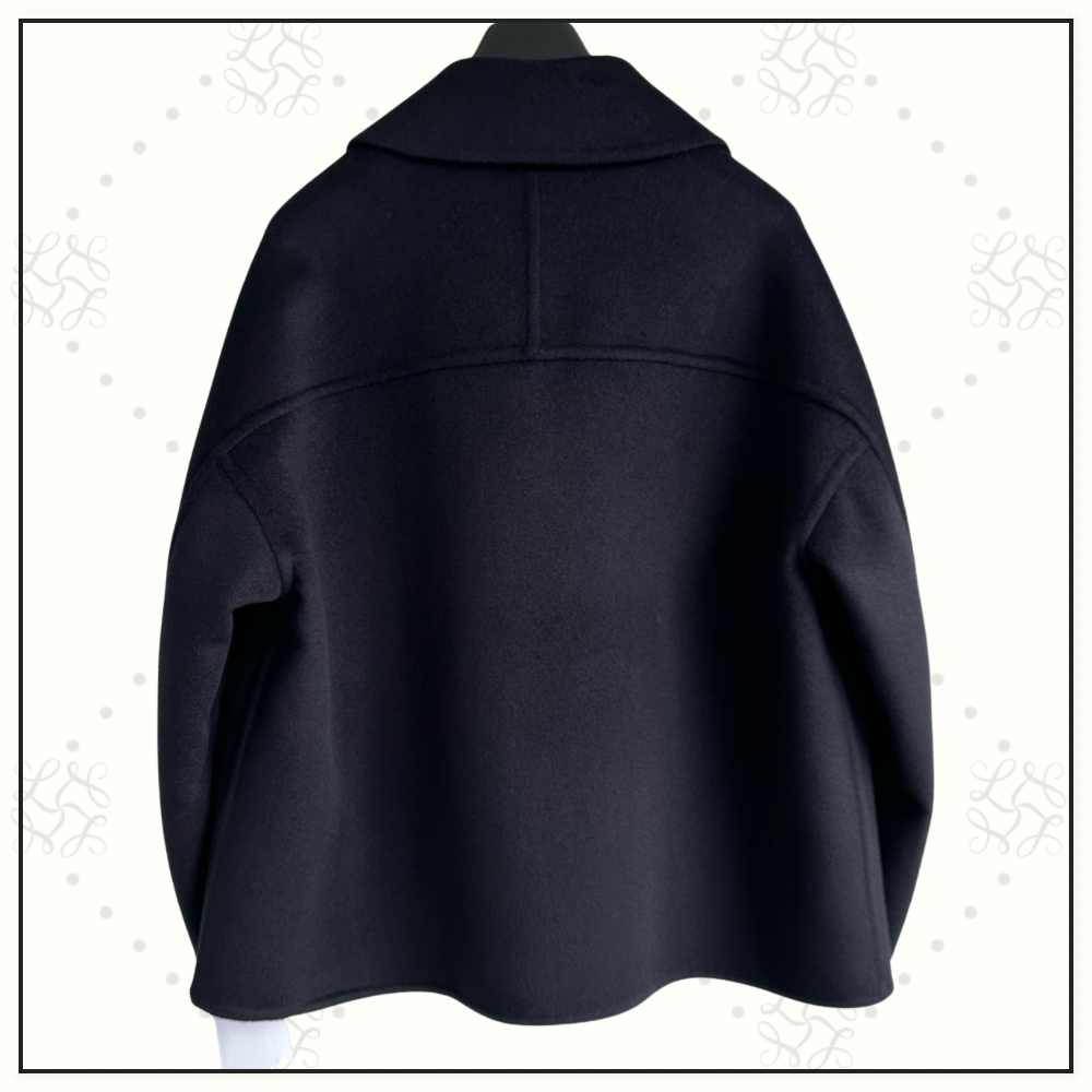 WOOL DOUBLE BREASTED COAT