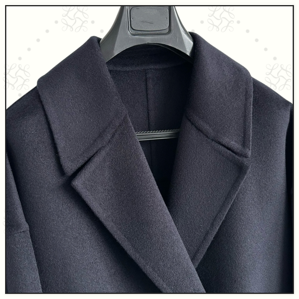 WOOL DOUBLE BREASTED COAT