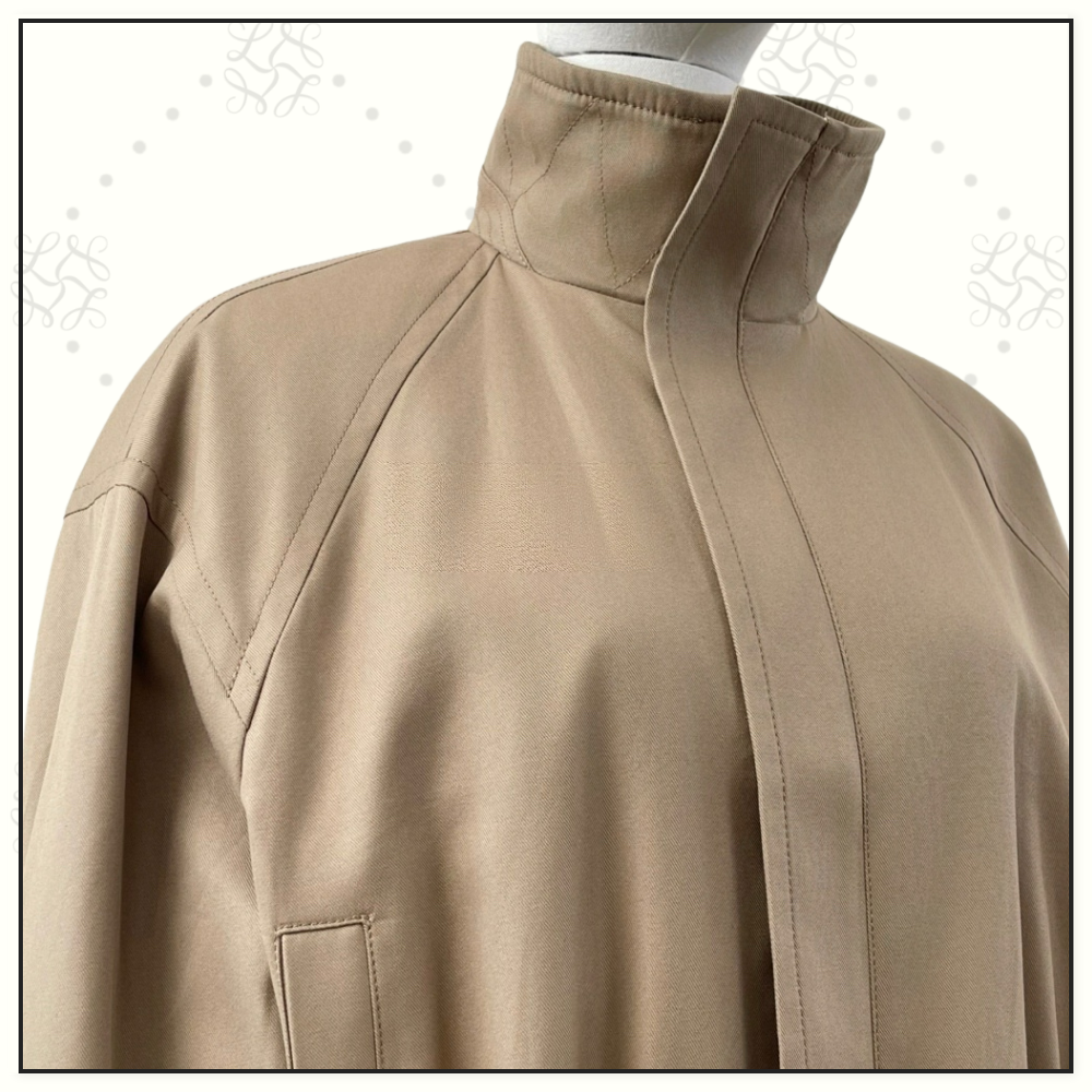 COTTON TWILL BLOUSON JACKET