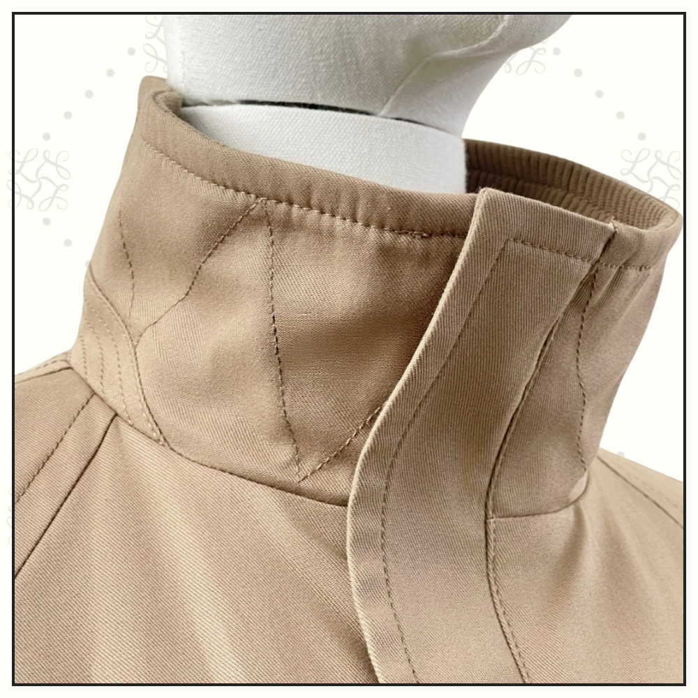 COTTON TWILL BLOUSON JACKET