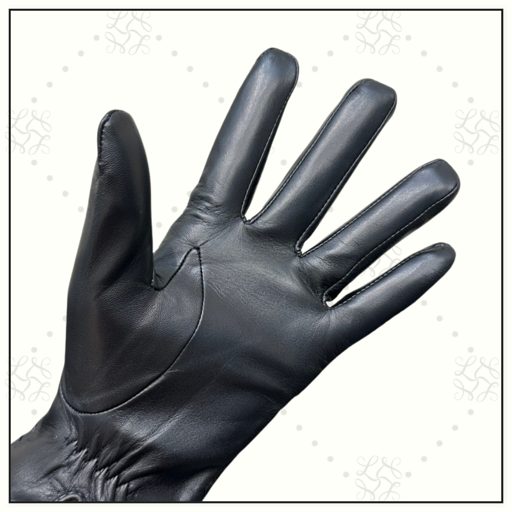 INTRECCIATO LEATHER GLOVES