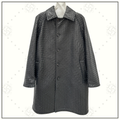 INTRECCIATO LEATHER COAT