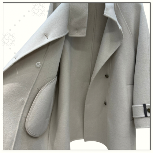 WOOL BLEND SHORT COAT