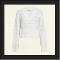 V-NECK KNIT SWEATER
