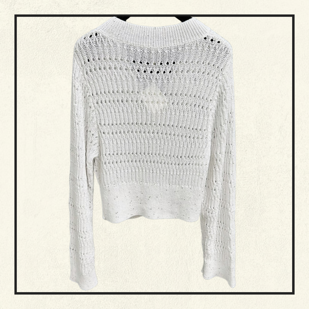 V-NECK KNIT SWEATER