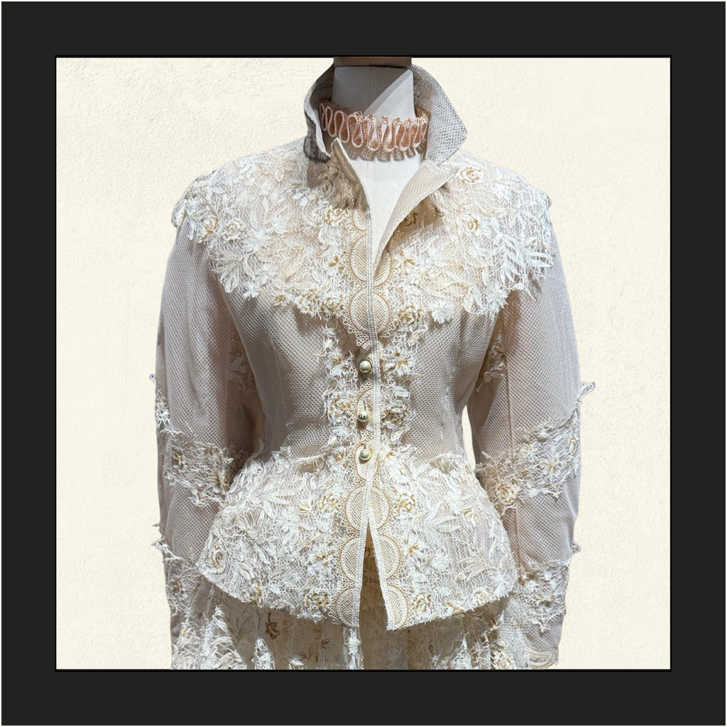 VINTAGE STYLE LACE BLOUSE