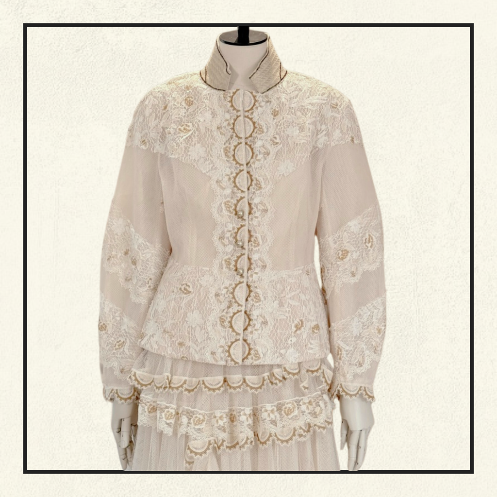 VINTAGE STYLE LACE BLOUSE