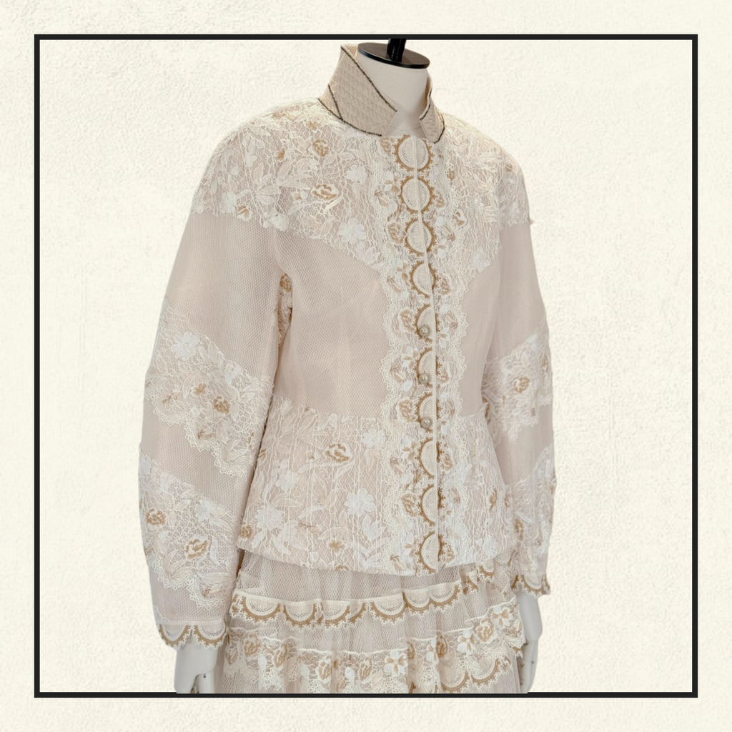 VINTAGE STYLE LACE BLOUSE