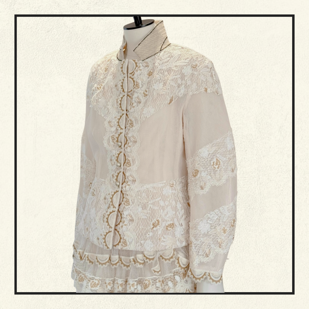 VINTAGE STYLE LACE BLOUSE