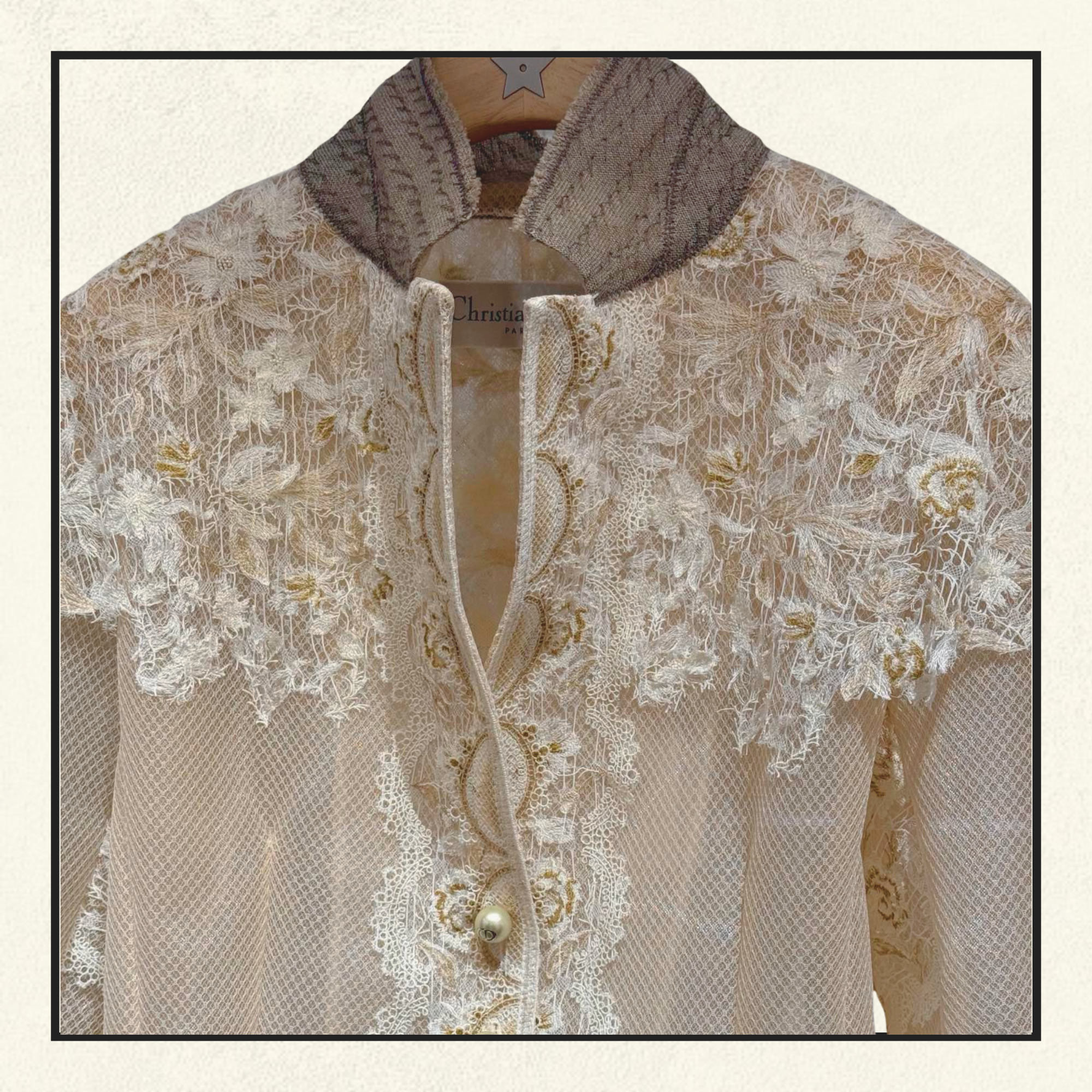 VINTAGE STYLE LACE BLOUSE