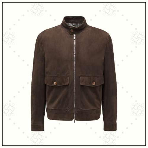 SUEDE LEATHER JACKET