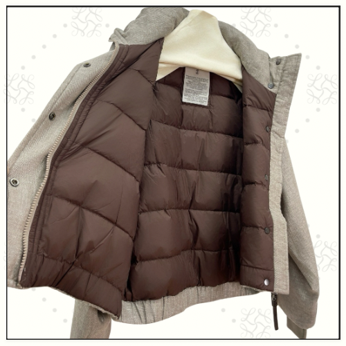 LONG SLEEVE DOWN JACKET