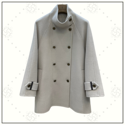 WOOL BLEND SHORT COAT