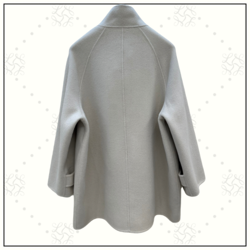 WOOL BLEND SHORT COAT