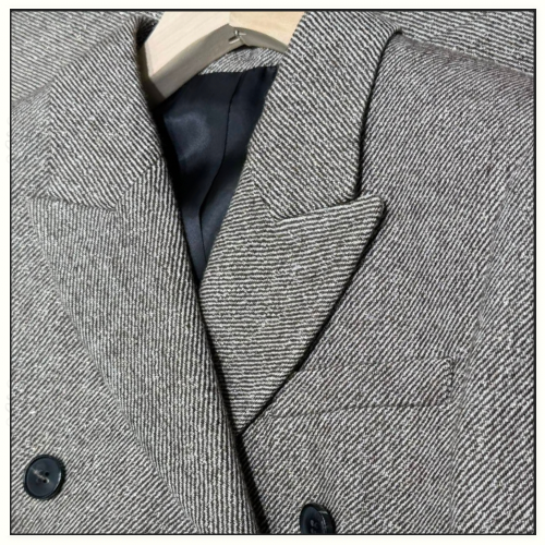 VIRGIN WOOL & SILK BLAZER & PENCIL SKIRT