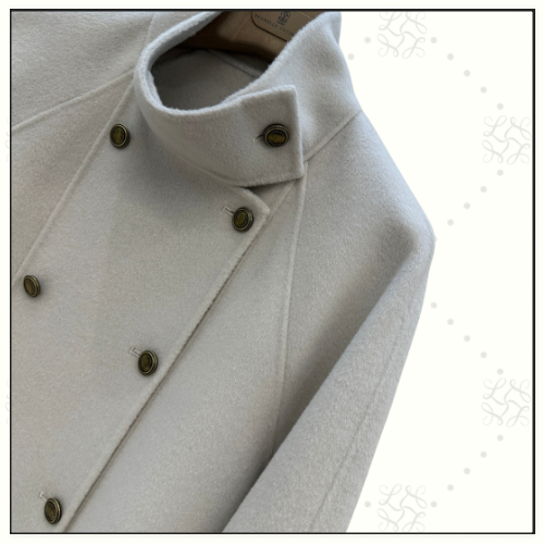 WOOL BLEND SHORT COAT