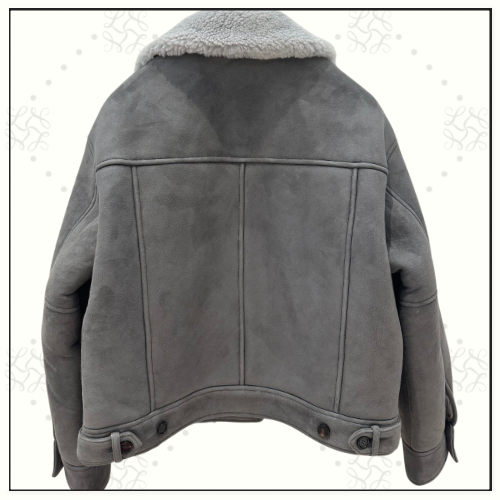 SHEARLING AVIATOR JACKET
