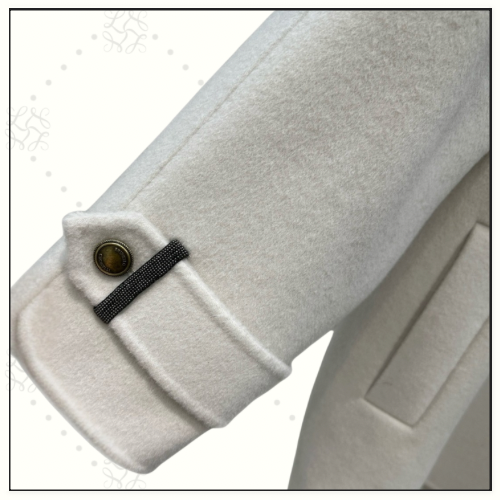 WOOL BLEND SHORT COAT