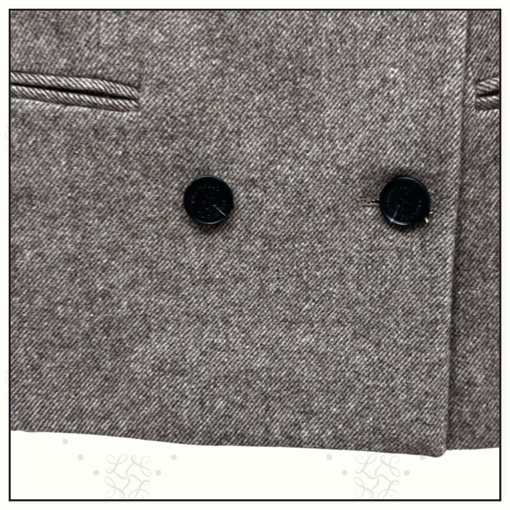 VIRGIN WOOL BLAZER & WRAP SKIRT