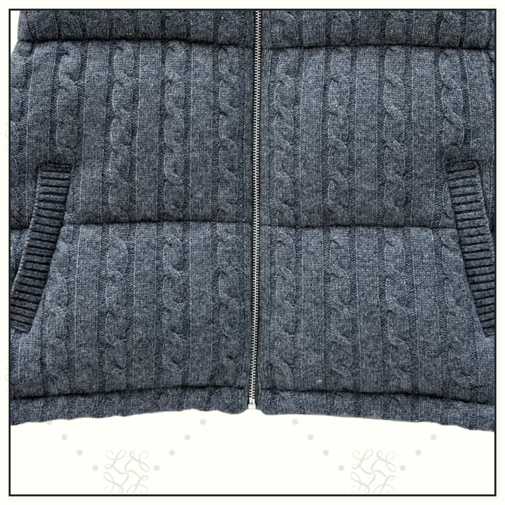 CASHMERE DOWN VEST
