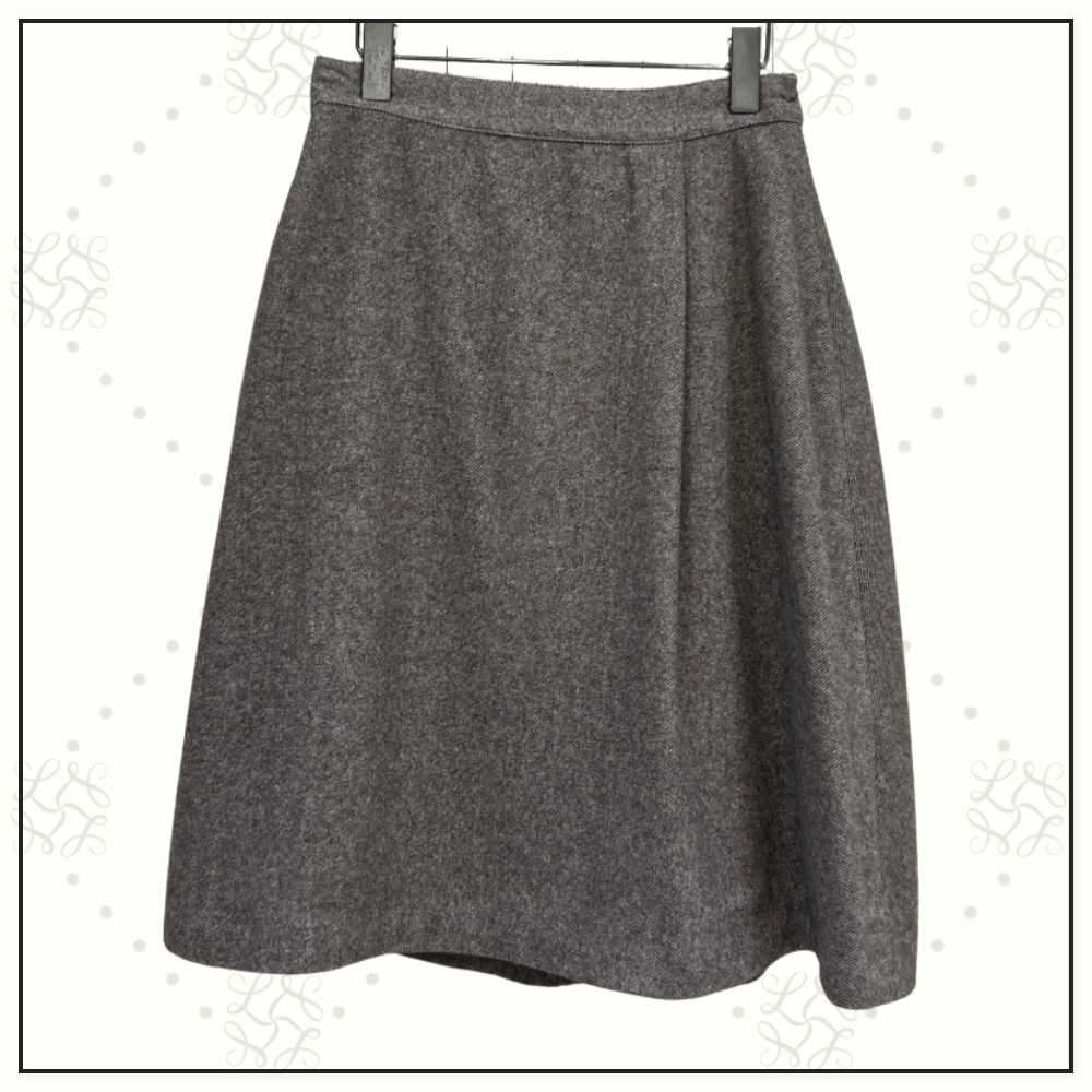 VIRGIN WOOL BLAZER & WRAP SKIRT