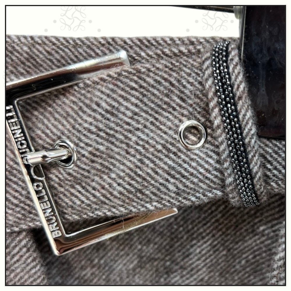 VIRGIN WOOL BLAZER & WRAP SKIRT