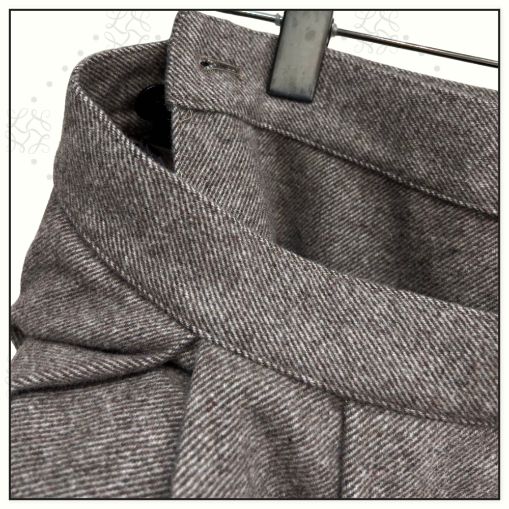 VIRGIN WOOL BLAZER & WRAP SKIRT