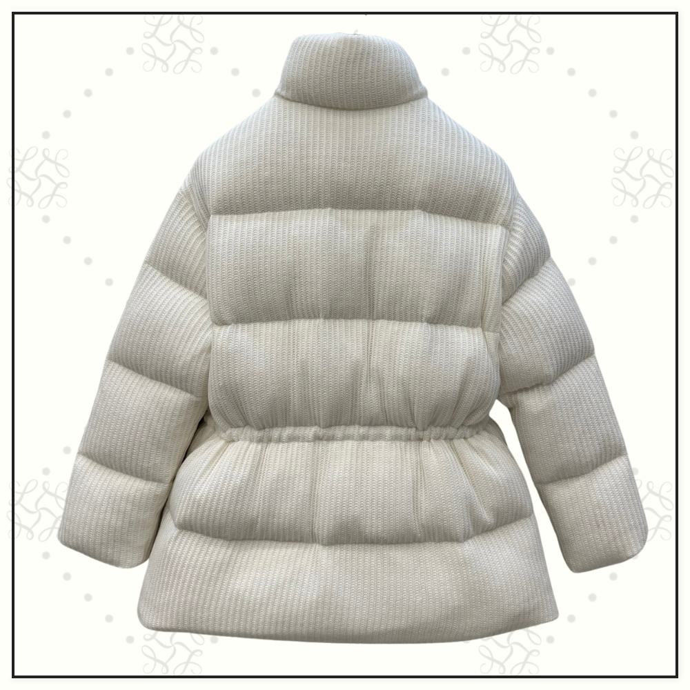 CASHMERE BLEND DOWN JACKET