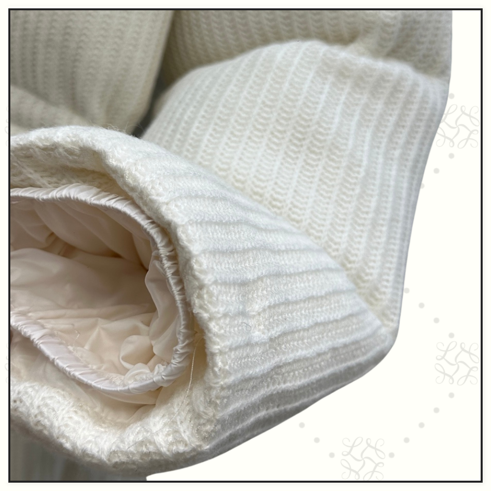 CASHMERE BLEND DOWN JACKET