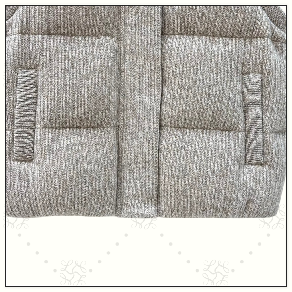 CASHMERE DOWN VEST