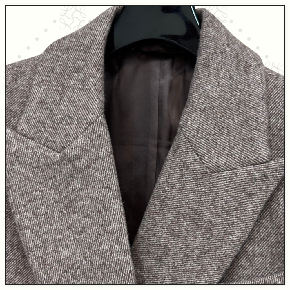 VIRGIN WOOL BLAZER & WRAP SKIRT