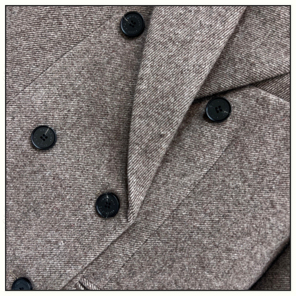 VIRGIN WOOL BLAZER & WRAP SKIRT