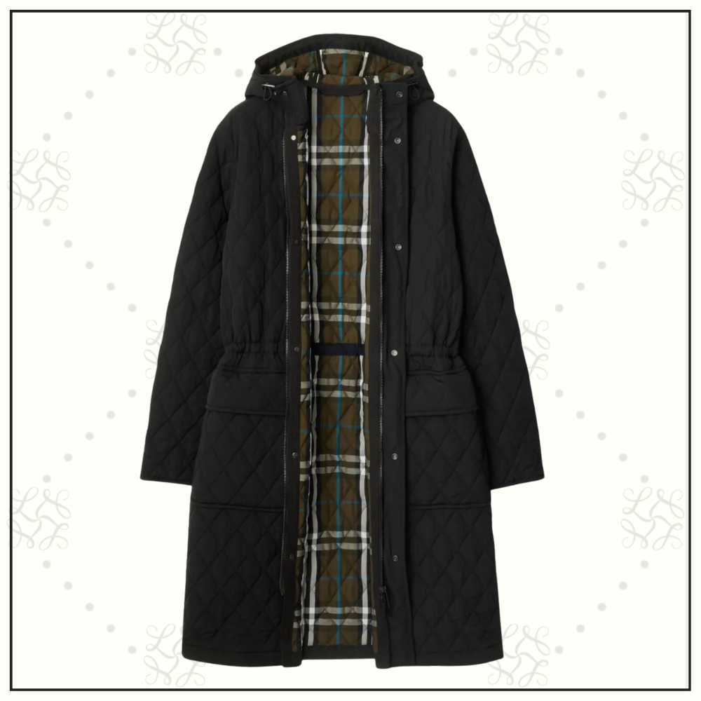 QUILTED PARKER COAT