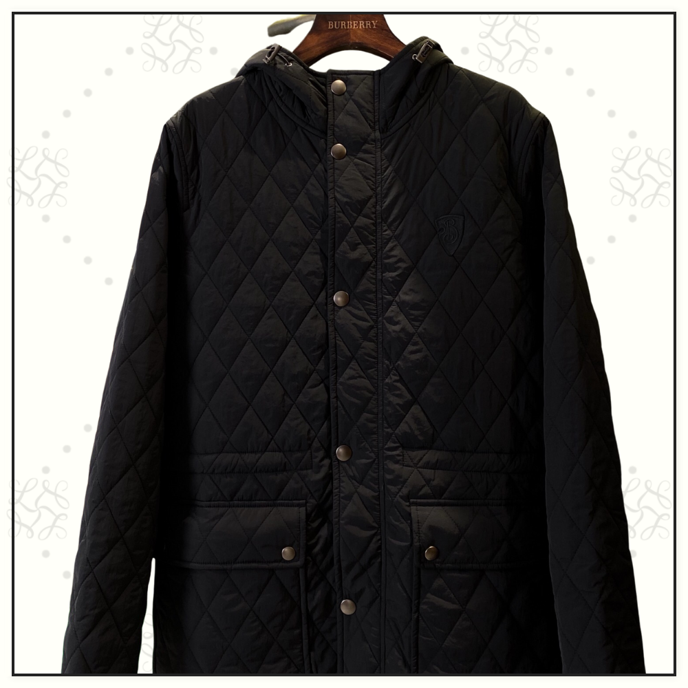 QUILTED PARKER COAT